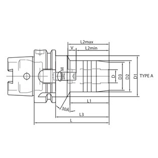 Mandrins hydrauliques hsk